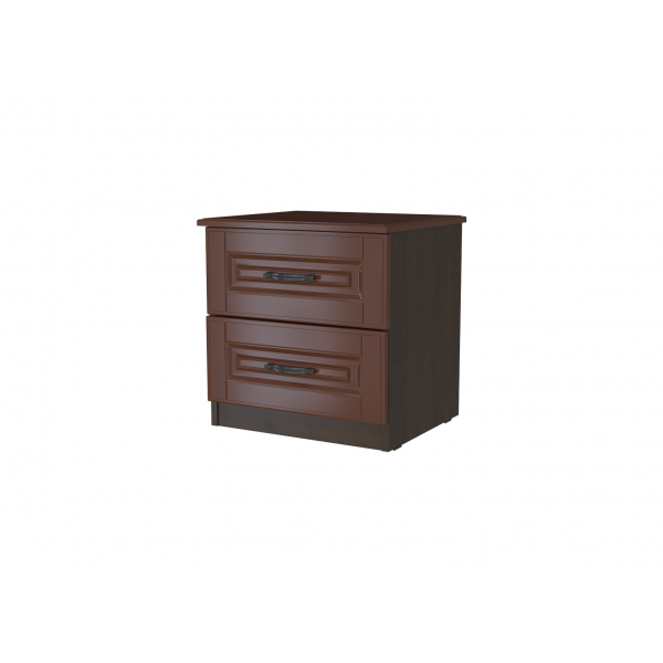 Прикроватная тумба Кантри Орех лак (БравоМебель) в Луганске, ЛНР