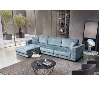 Угловой диван с оттоманкой "Ялта-2" (Imperium)