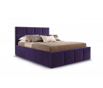 Кровать с мягким изголовьем "Октавия" 1.4-1.8 м. (Мебельград)