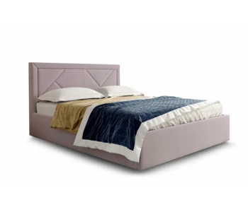 Кровать с мягким изголовьем "Сиеста" 1.4-1.8 м. (Мебельград)