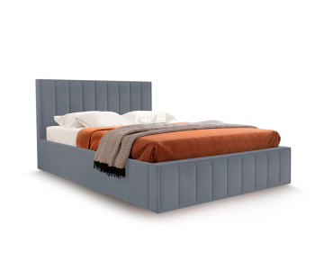 Кровать с мягким изголовьем "Женева" 1.4-1.8 м. (Мебельград)