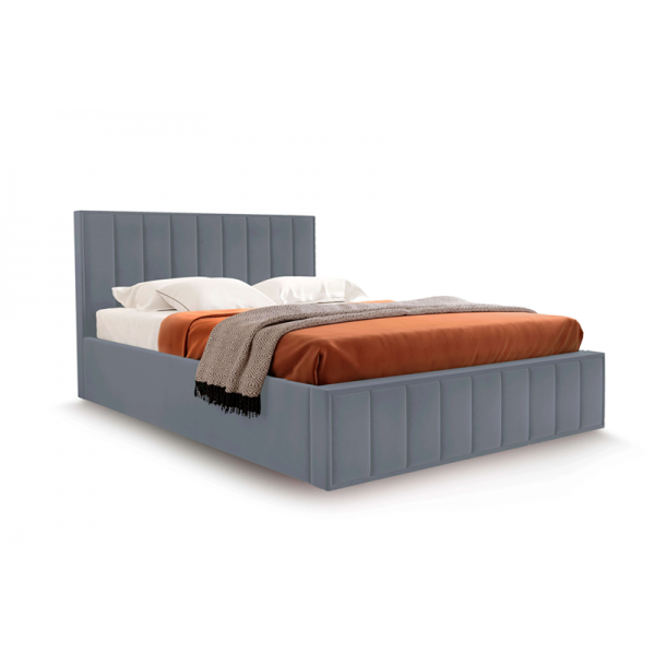 Кровать с мягким изголовьем Женева 1.4-1.8 м. (Мебельград) в Луганске, ЛНР