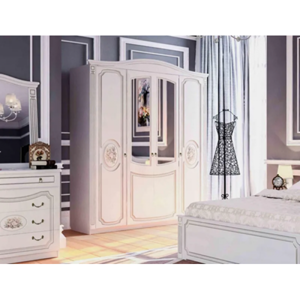 Шкаф 4-х створчатый Верона (Мебельград) в Луганске, ЛНР