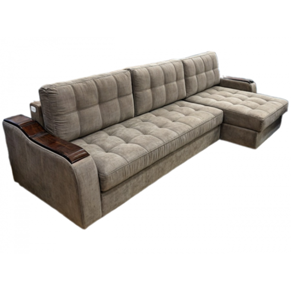 Угловой диван Лотта-13 King Size (Миндаль) в ЛНР, Луганске