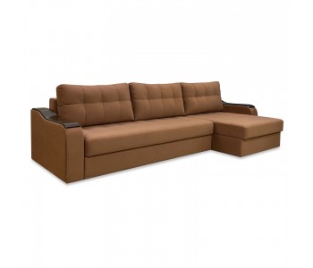 Угловой диван "Лотта-33" King Size (Миндаль)