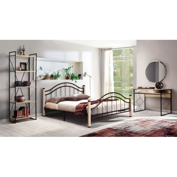 Кровать металлическая Скарлетт 1600 (Олмеко) в Луганске, ЛНР