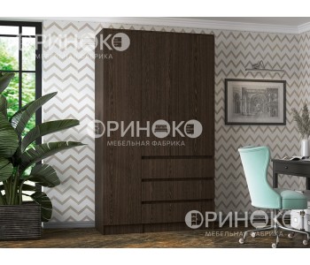 Шкаф 3-х створчатый "Мальм" (Ориноко)