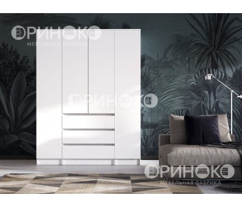 Шкаф 4-х створчатый "Мальм" (Ориноко)