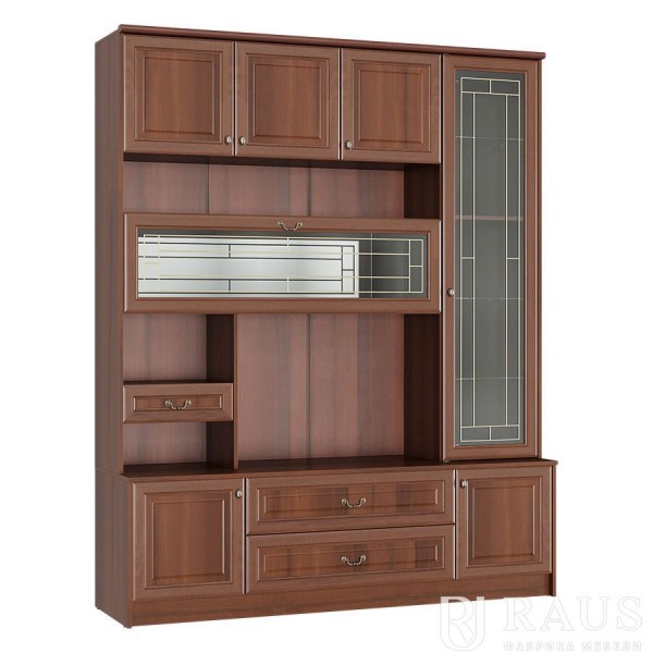 Шкаф многоцелевой Янна ЯН-08 Орех Пегас (Раус) в ЛНР, Луганске