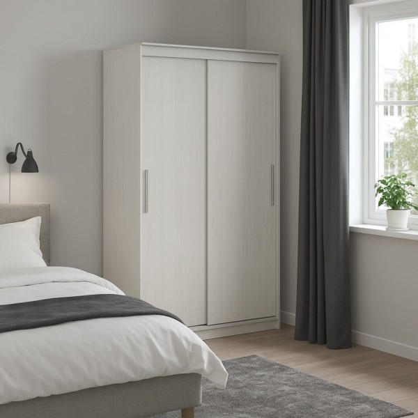 Шкаф-купе №19 Ясень Анкор светлый (1.5м.) (SV-Мебель) в ЛНР, Луганске