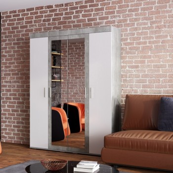 Шкаф 4-х створчатый "Инстайл ШК-31" (BTS)