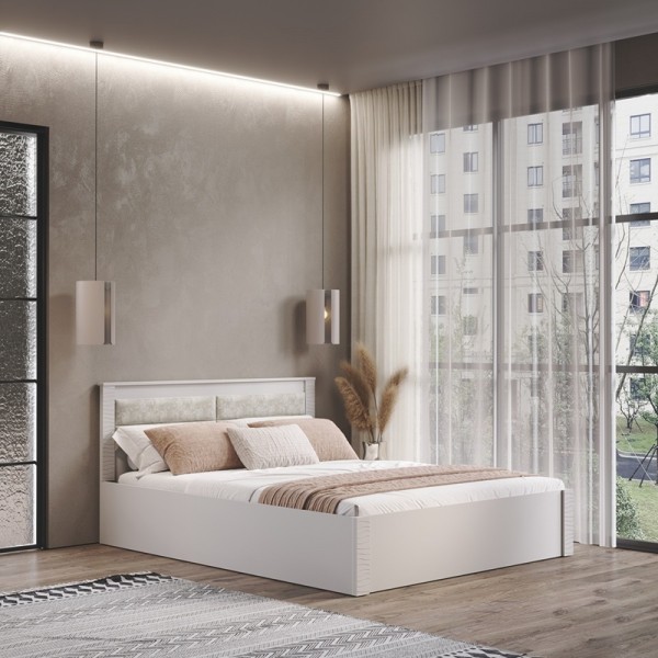 Кровать с подъёмным механизмом "Монако КР-16" 1.6 м. (BTS)