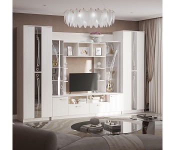 Гостиная "Венеция" Ясень белый (BTS)